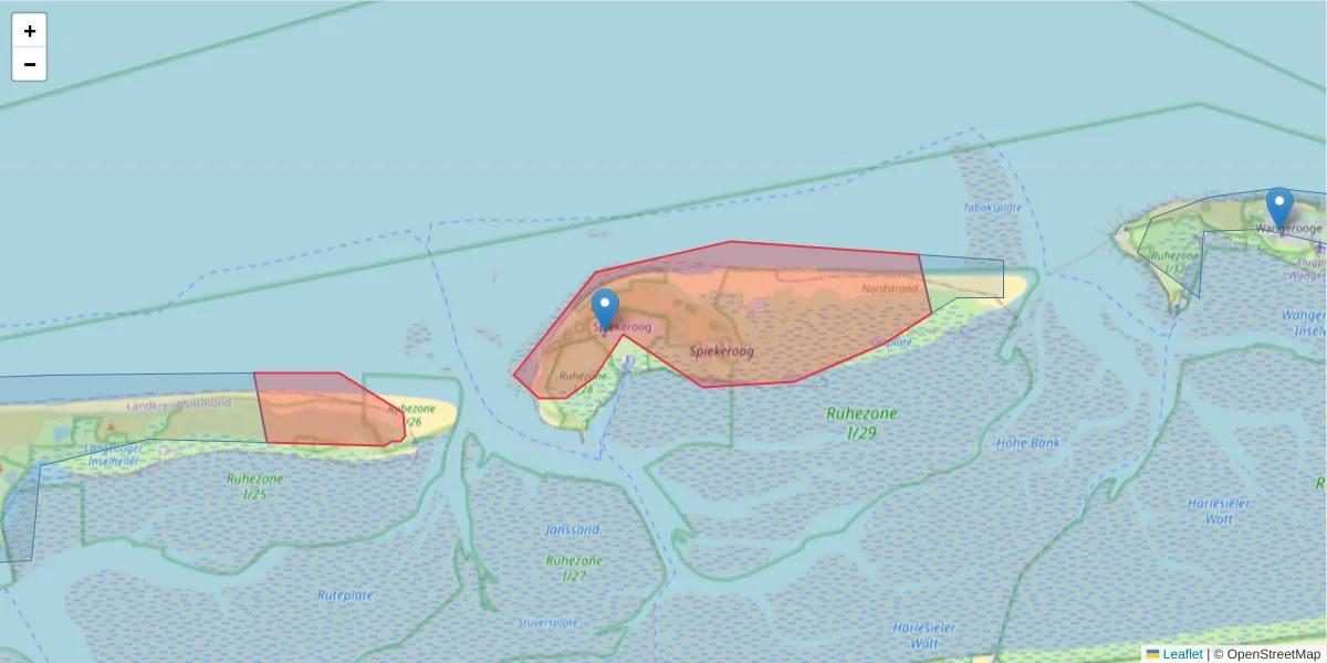 Karte des Postleitzahlen Bereichs  und der umliegenden Postleitzahlen in Deutschland