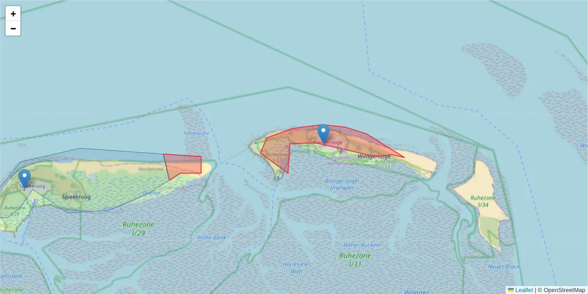 Karte des Postleitzahlen Bereichs  und der umliegenden Postleitzahlen in Deutschland
