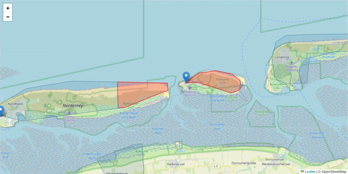 Karte des Postleitzahlen Bereichs  und der umliegenden Postleitzahlen in Deutschland